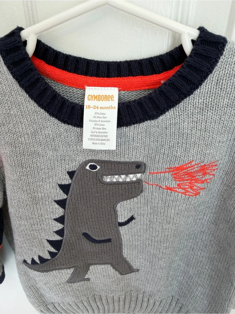 Gymboree dragon sweater